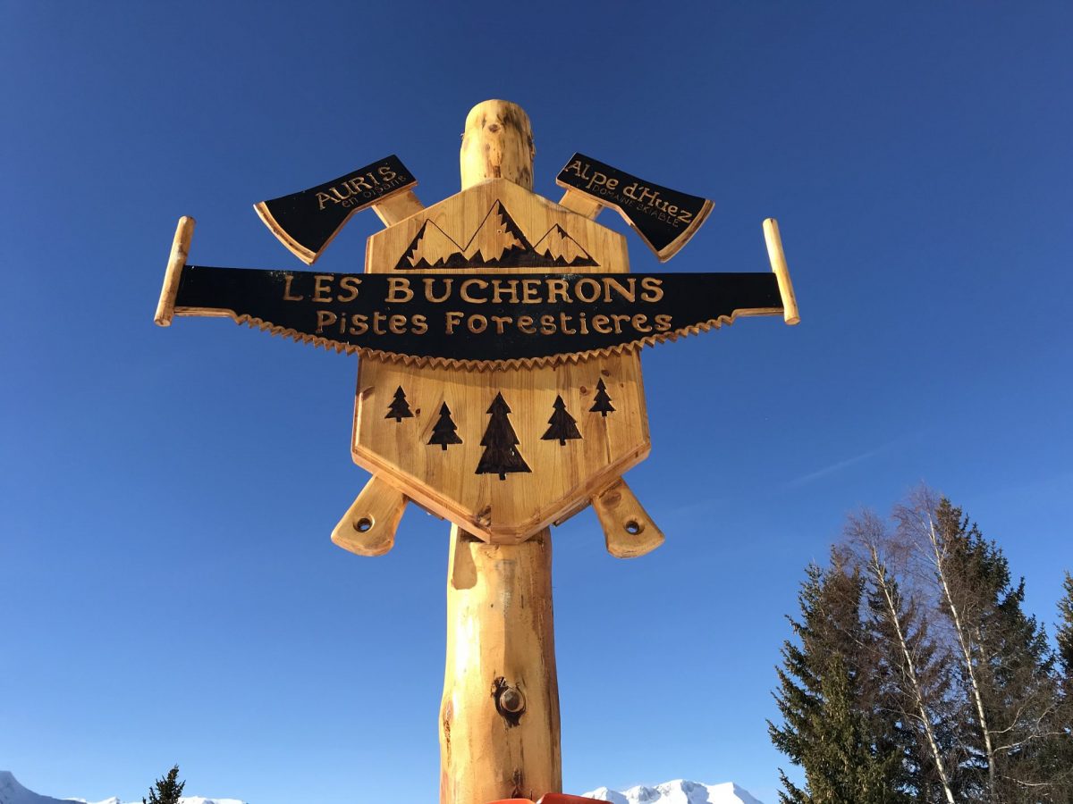 Piste de ski Jaques le Bucheron à Auris