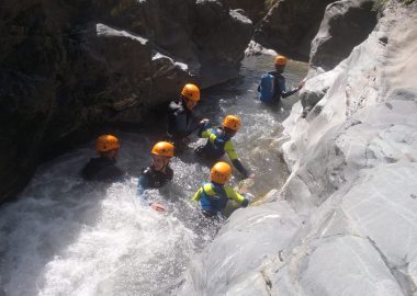 Canyoning sportif avec Aventure Verticale La Meije