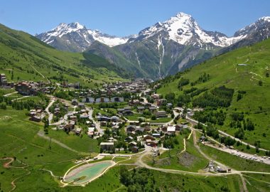 De beklimming van Les 2 Alpes