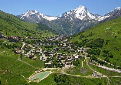 De beklimming van Les 2 Alpes