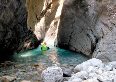 Canyoning met Damien