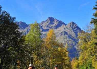 Villard Reculas met de e-bike