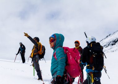 Randonnée glaciaire avec le Bureau des Guides de La Grave