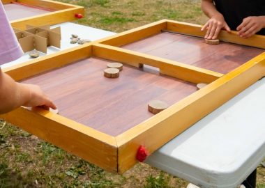 Houten spelletjes