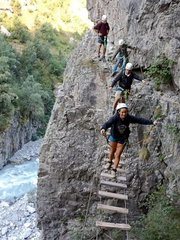 Via Ferrata de Saint Christophe- Sportgedeelte_Saint-Christophe-en-Oisans