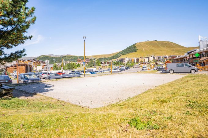 Jeu de boules (banen)_Alpe d’Huez