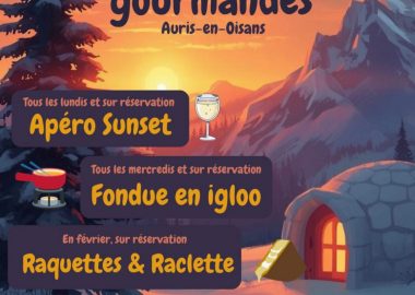 Soirées Gourmandes : Fondue en Igloo