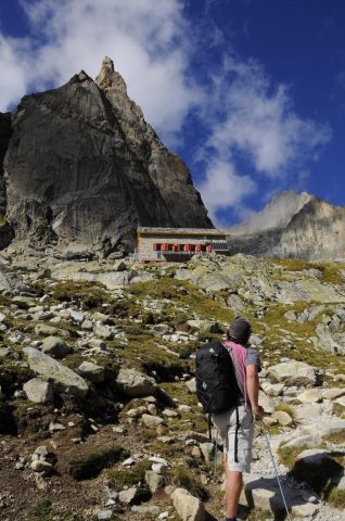 La Dibona vue du refuge du Soreiller