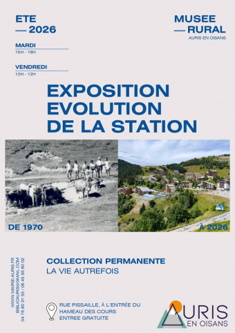 Tijdelijke tentoonstelling – „De ontwikkeling van het station”_Auris-en-Oisans