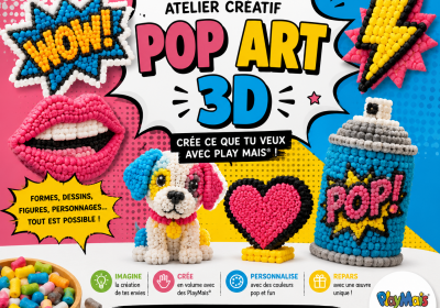 Atelier créatif “Pop art 3D”
