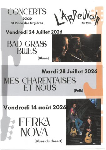 Concert: ‘Mes charentaises et nous’