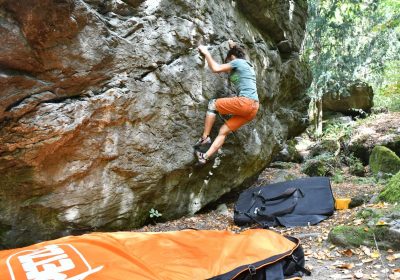 Boulderen of rotsklimmen