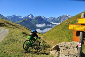 Begeleide tocht met een elektrische mountainbike