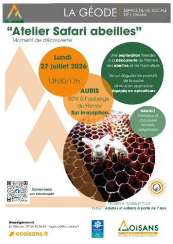 Workshop: Bijensafari_Auris-en-Oisans
