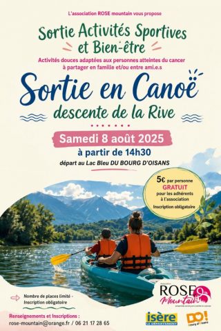 Kano-uitstapje met Rose Mountain_Le Bourg-d’Oisans