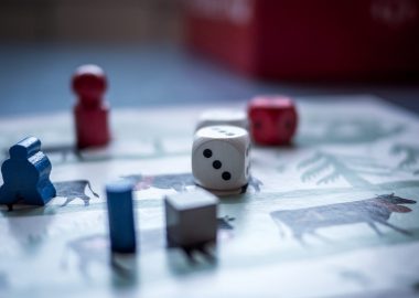 Middag met gezelschapsspellen