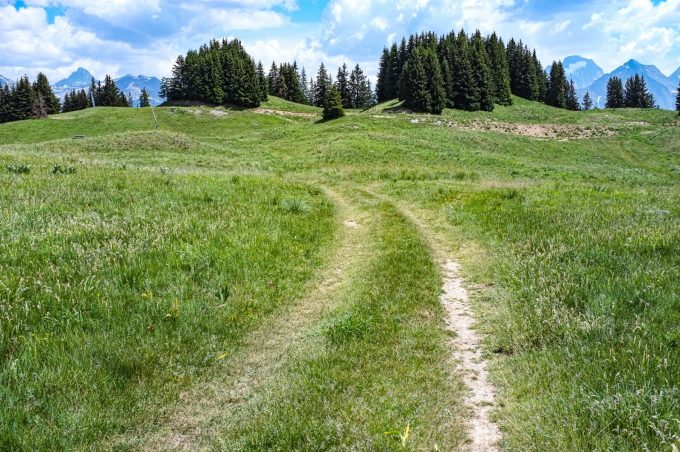 Wandelpad naar Les Sures