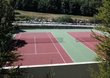 Terrains de tennis de la Grave