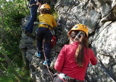 Via-ferrata van Saint Christophe en Oisans – Traject 2