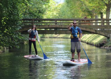 Sta op peddel op La Rive – Stand-up paddle